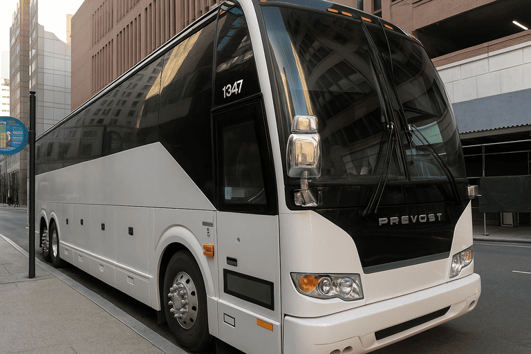 a Elgin Coach Bus Service coach bus